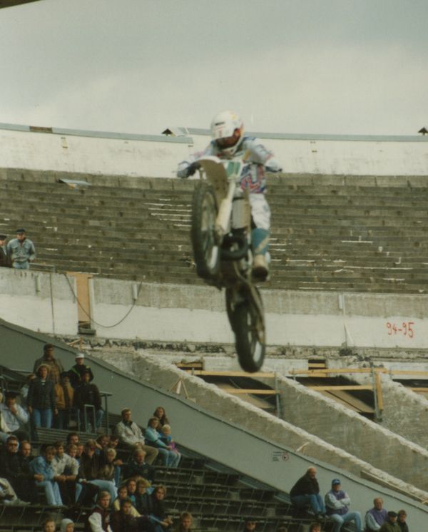 Helsinki Olympiastadion supercross 1991 Pekka Vehkonen